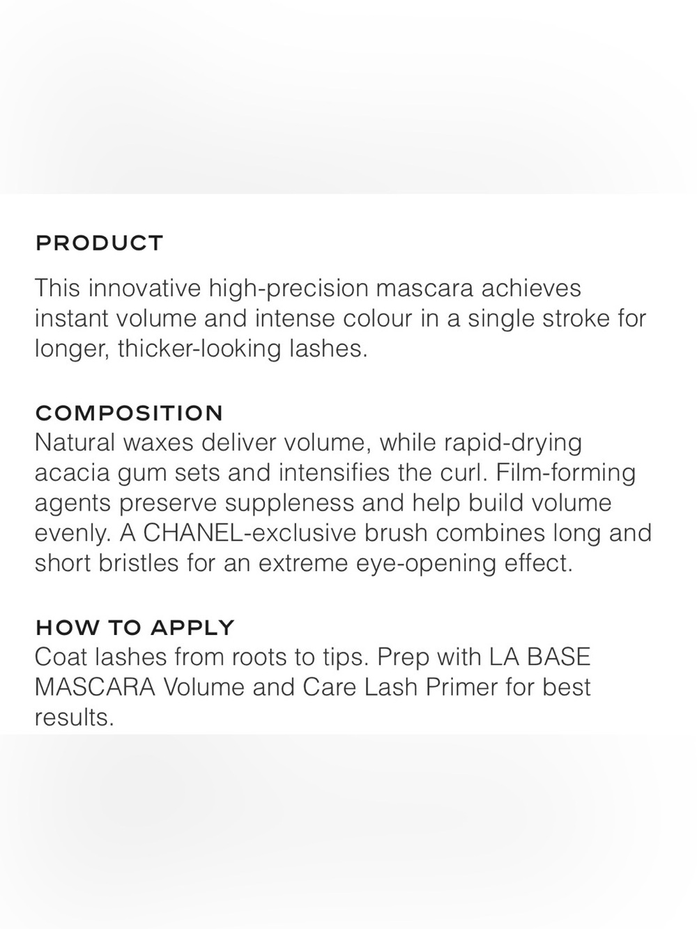 NWT CHANEL Volume de Chanel Mascara in Ecorces 80 - Picture 4 of 13